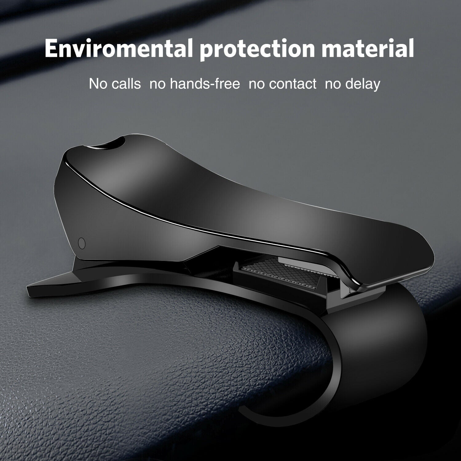 Universal Anti skid Car Phone Holder Clip HUD Design Dashboard Adjustable Mount