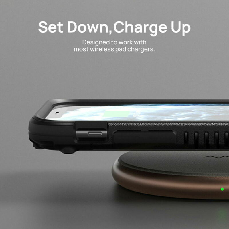 For iPhone 12 Pro 6.1" Case Heavy Duty Shockproof Clear Slim Cover+Free Screen Protector