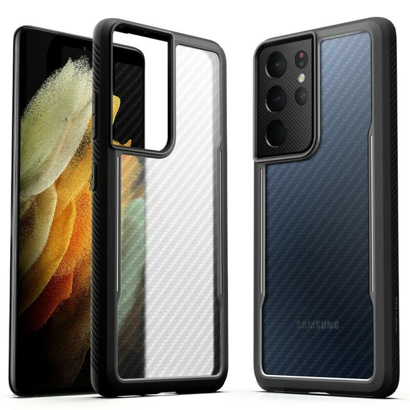 For Samsung Galaxy S21 Ultra 5G Case Heavy Duty Shockproof Clear Slim Cover