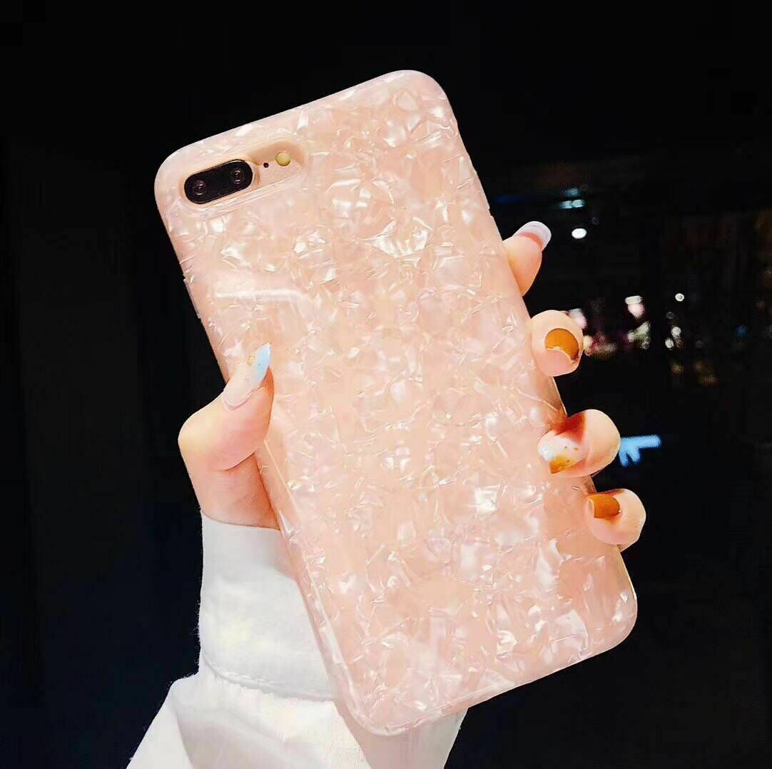 iPhone 7 Soft TPU Case Marble Shockproof Silicone Gel Cover