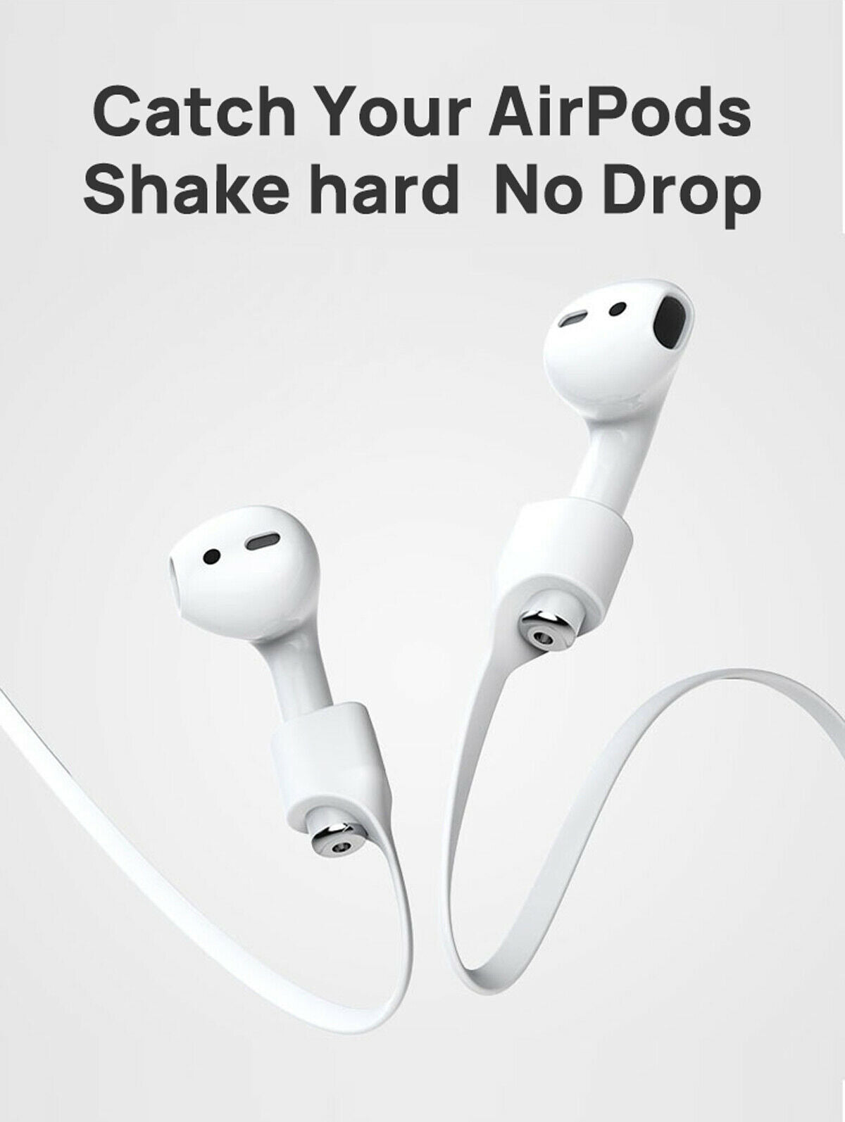 For Apple Airpods/Pro Anti Lost Strap String Rope Case Cover Ear Hook Earbuds