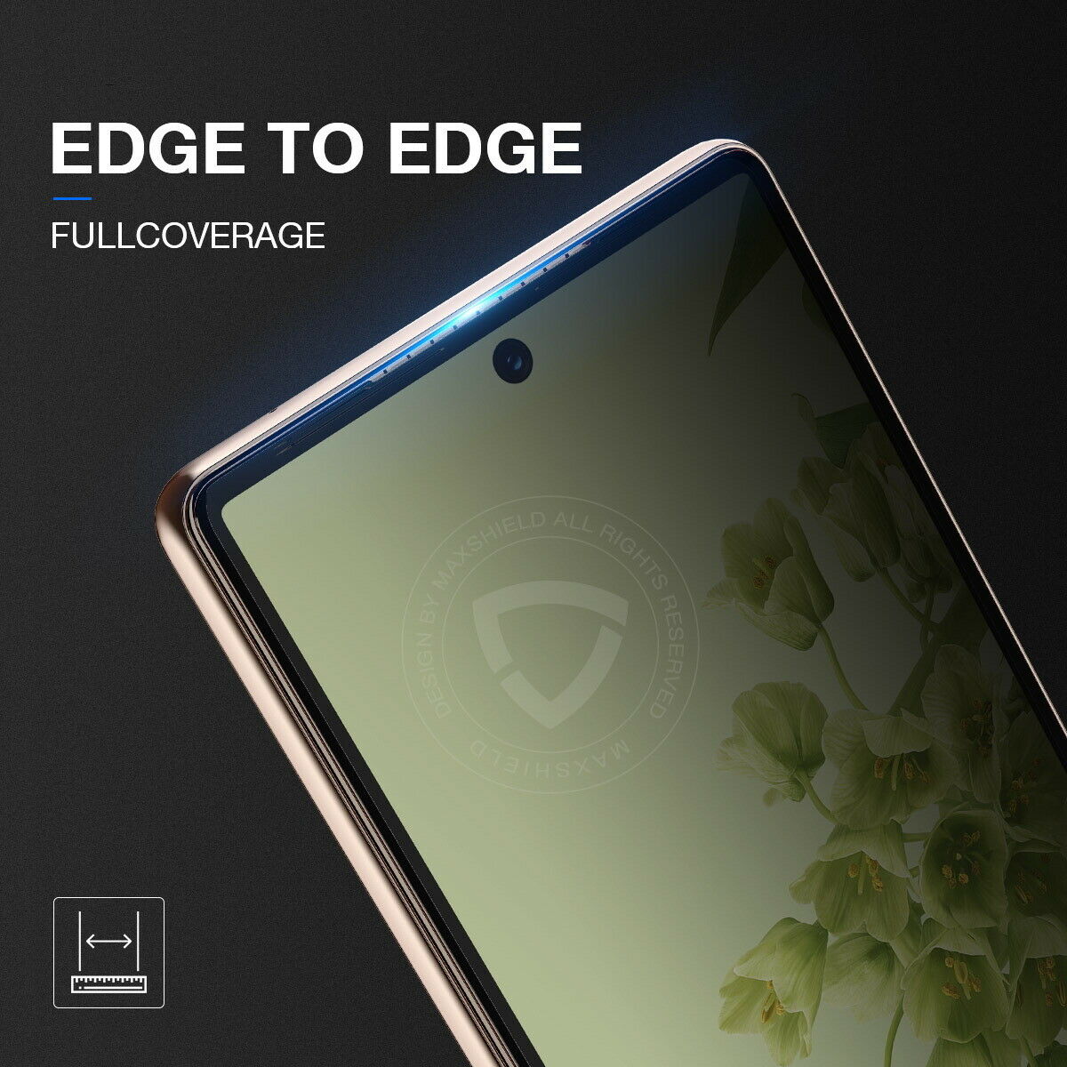 For Google Pixel 6 Anti-Spy Privacy Tempered Glass Screen Protector Full Cover