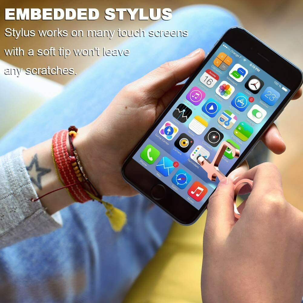 Key Chain No Touch Door Opener Handle Contactless Handle Touchscreen Stylus Grip