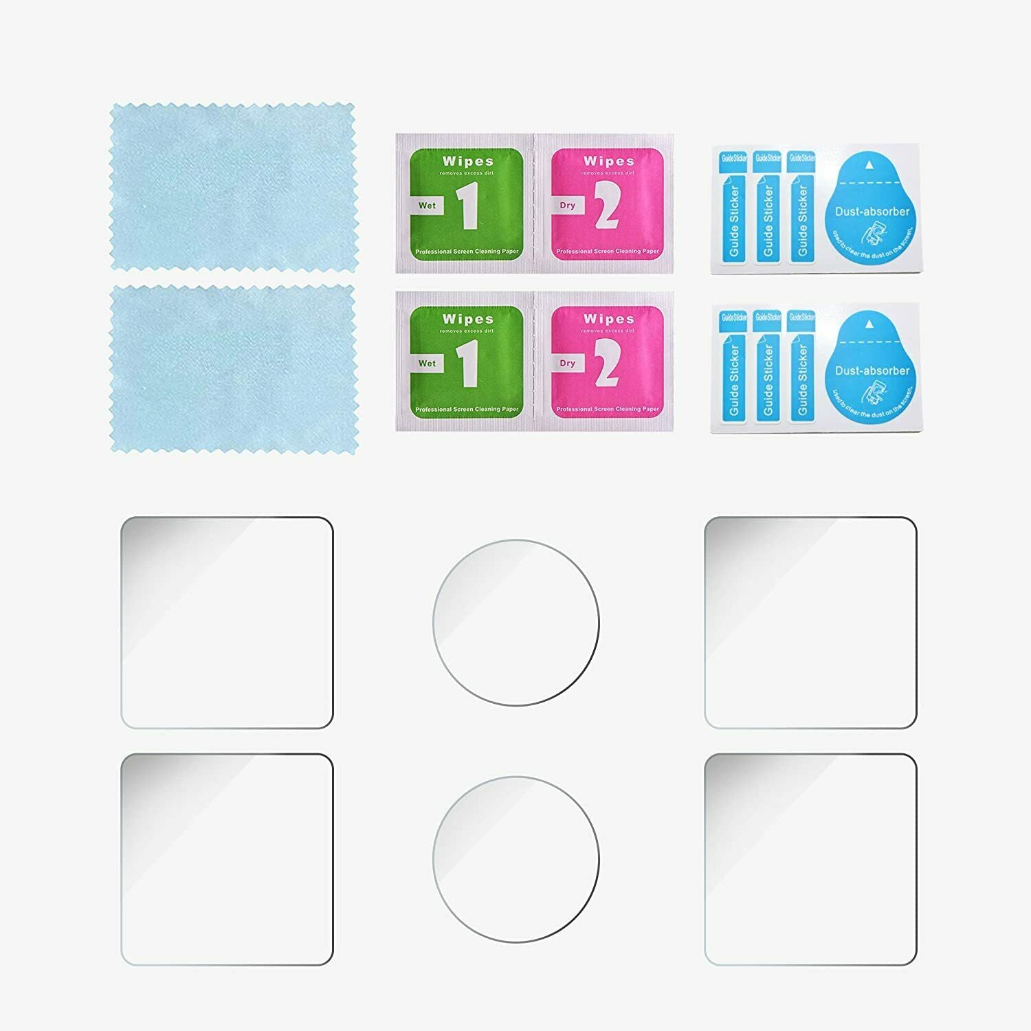 Tempered Glasses Screen Protector for DJI Action 2 Power Dual-Screen Combo Film