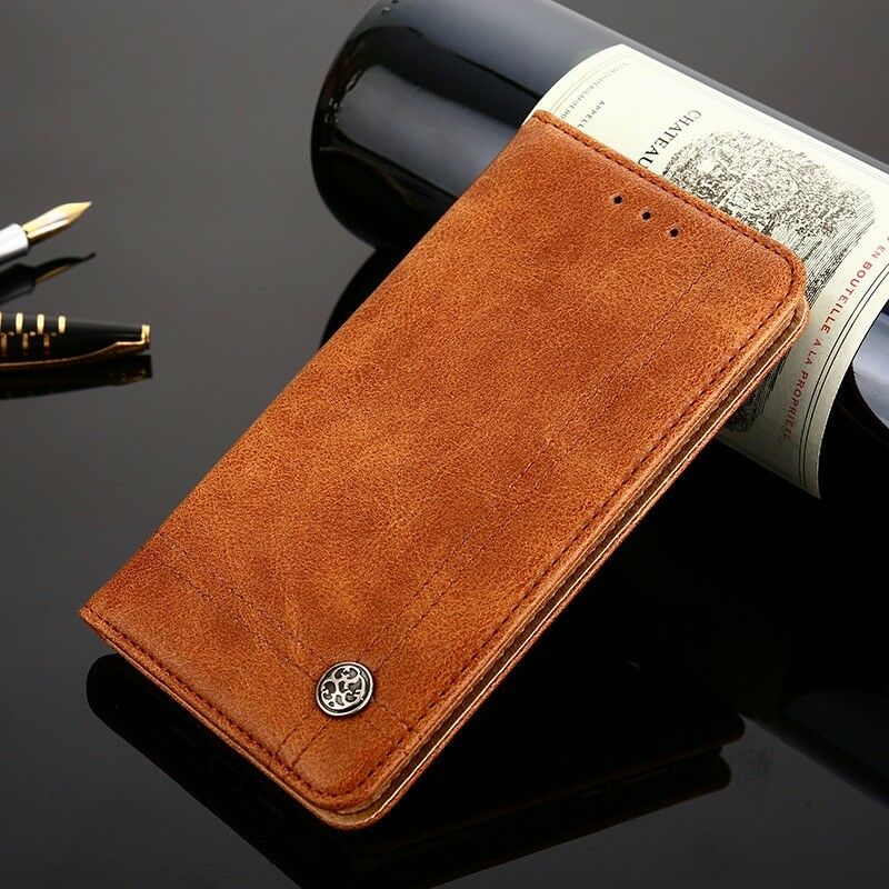 Luxury Leather Wallet case cover for LG G7 ThinQ