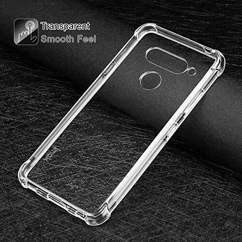 For LG V50 ThinQ Clear Case Heavy Duty Bumper Shockproof Cover