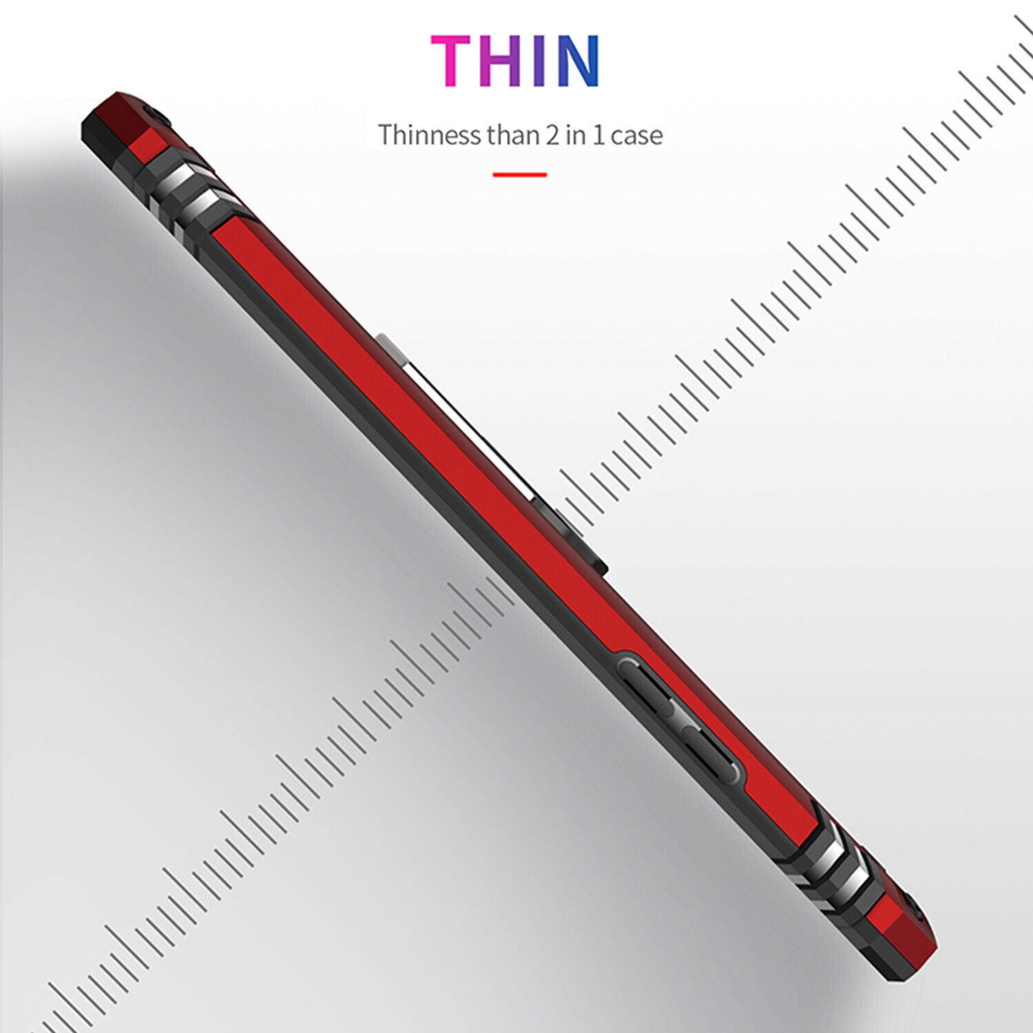 For LG K50 Case Magnetic Hybrid Ring Holder Armor Rugged Cover