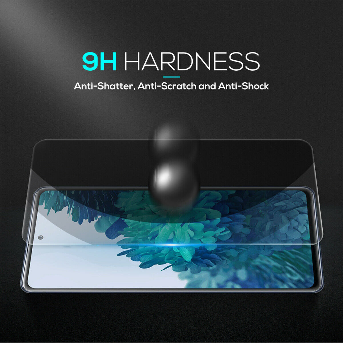 For Galaxy S20 FE 5G Screen Protector Maxshield Tempered Glass Screen Protector