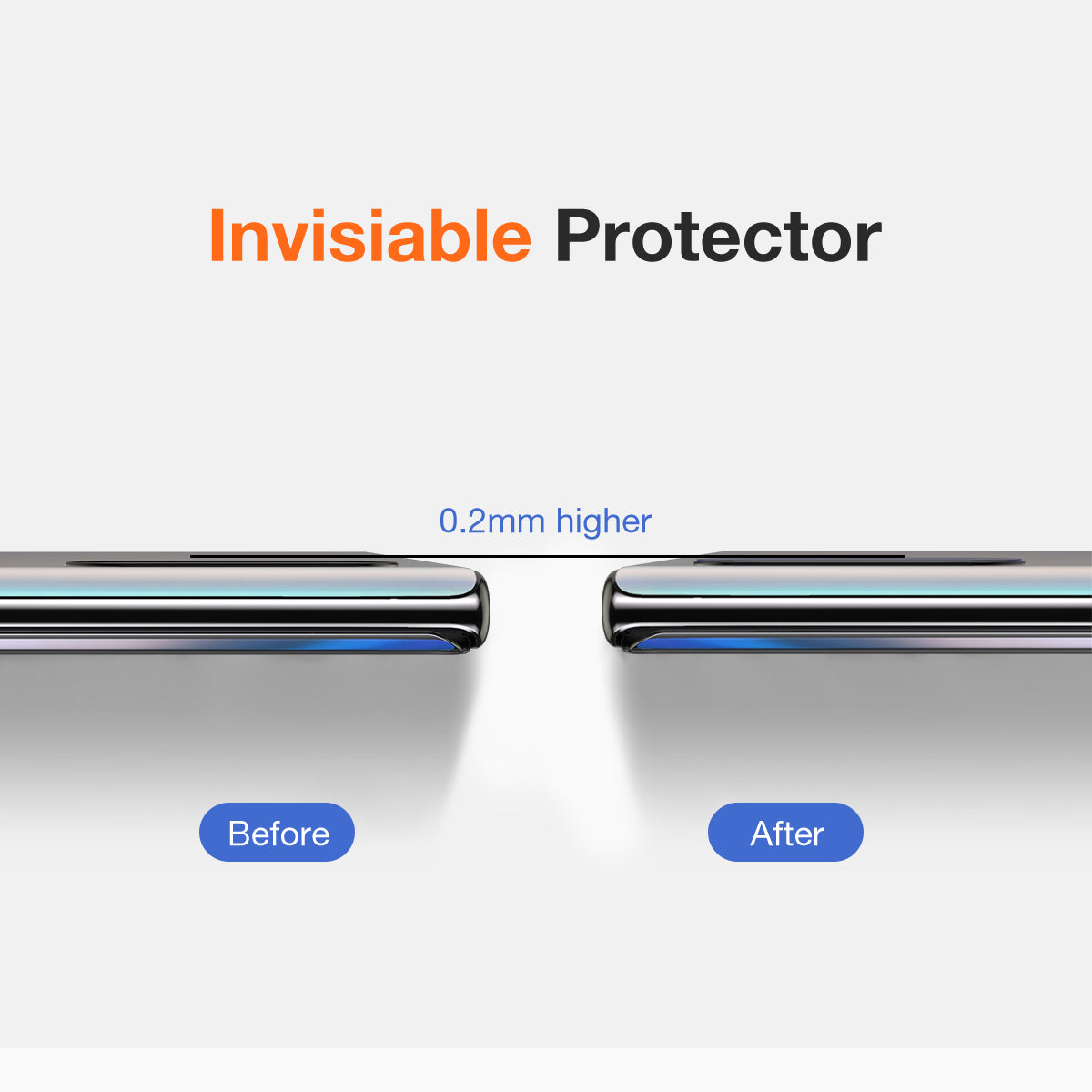 Samsung Galaxy Note 10 Maxshield Back Camera Lens Tempered Glass Protector