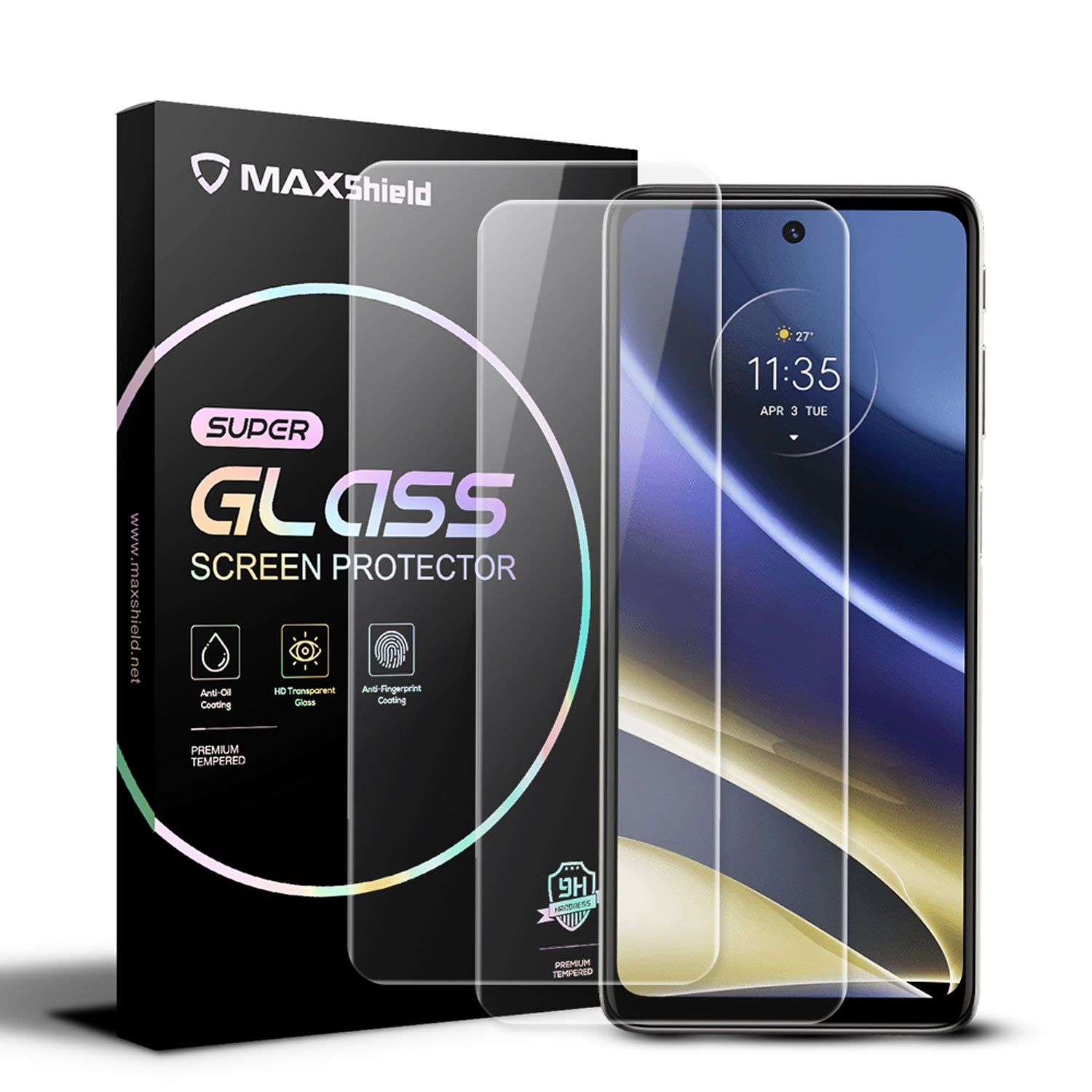 For Motorola Moto G62 Tempered Glass Screen Protector