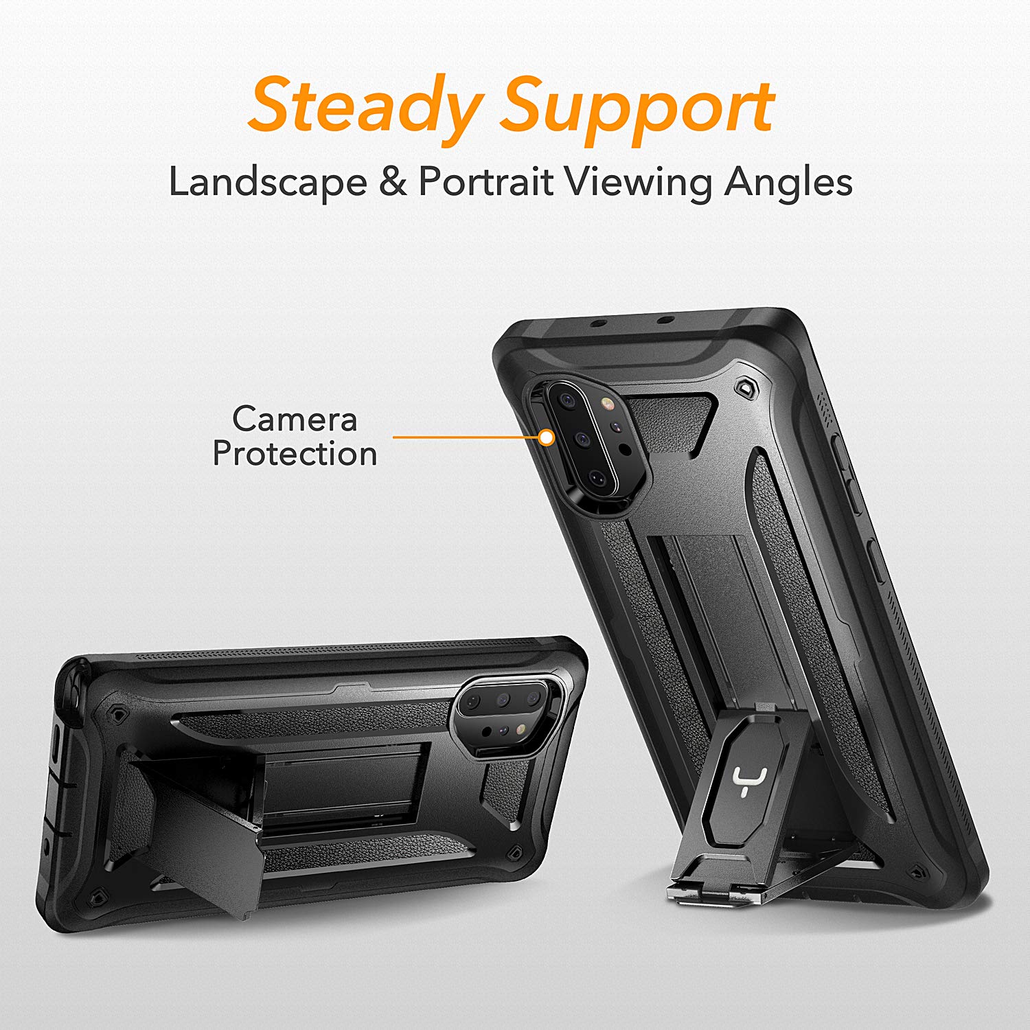 Samsung Galaxy Note 10 HEAVYDUTY Shockproof KickStand Case Cover