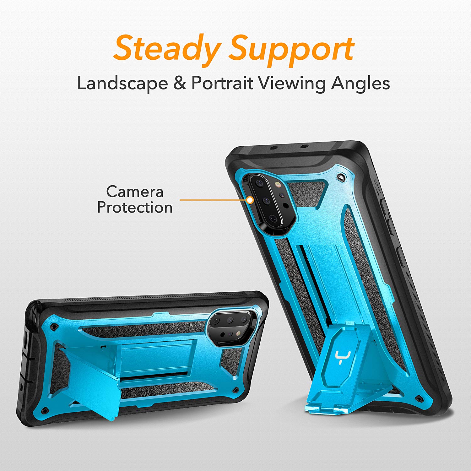 Samsung Galaxy Note 10 HEAVYDUTY Shockproof KickStand Case Cover