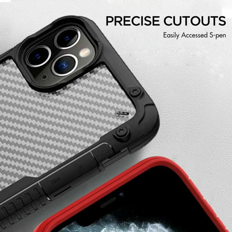For iPhone 12 6.1" Case Heavy Duty Shockproof Clear Slim Cover+Free Screen Protector