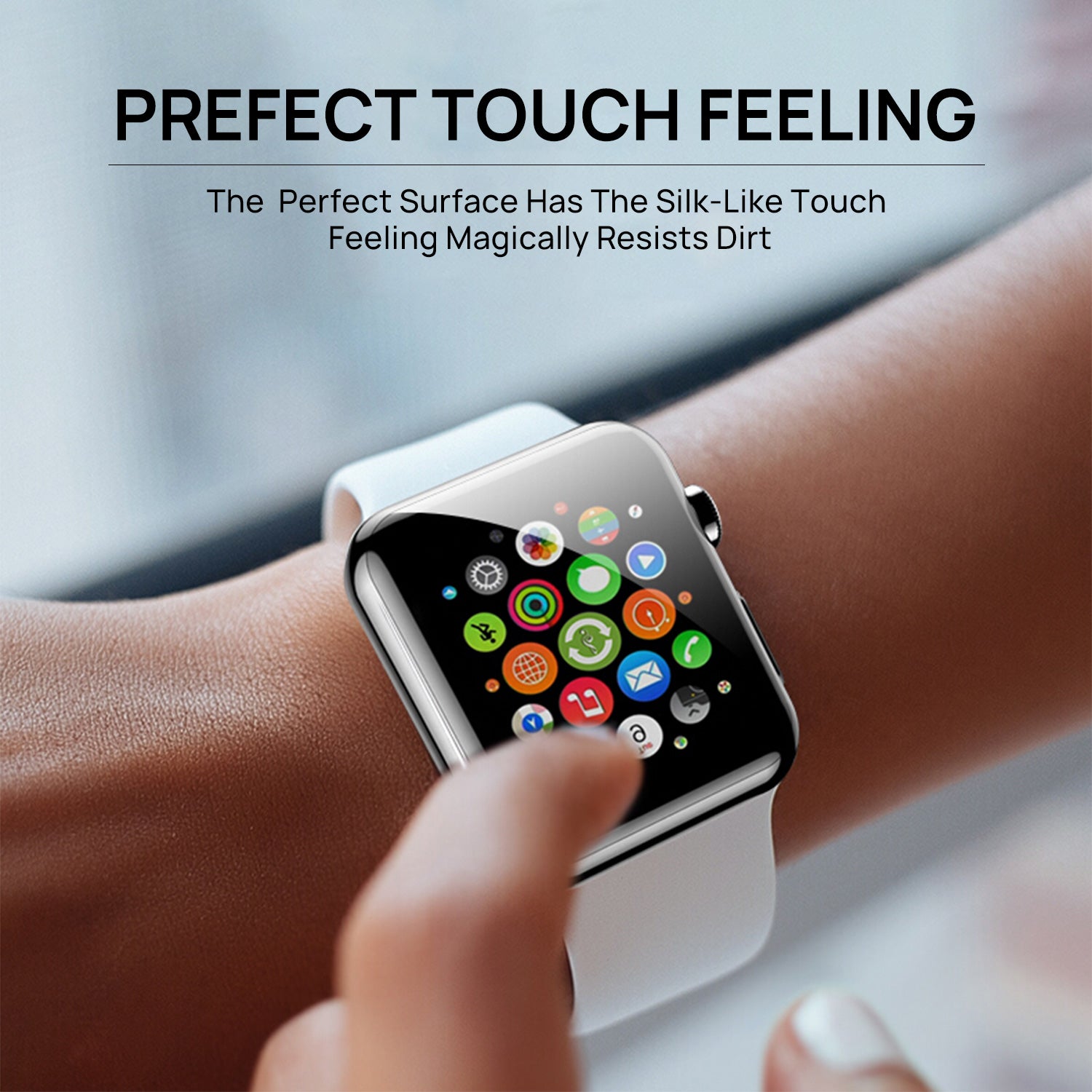 MaxShield Screen Protector for Apple Watch Series 1/2/3/4 38mm iWatch