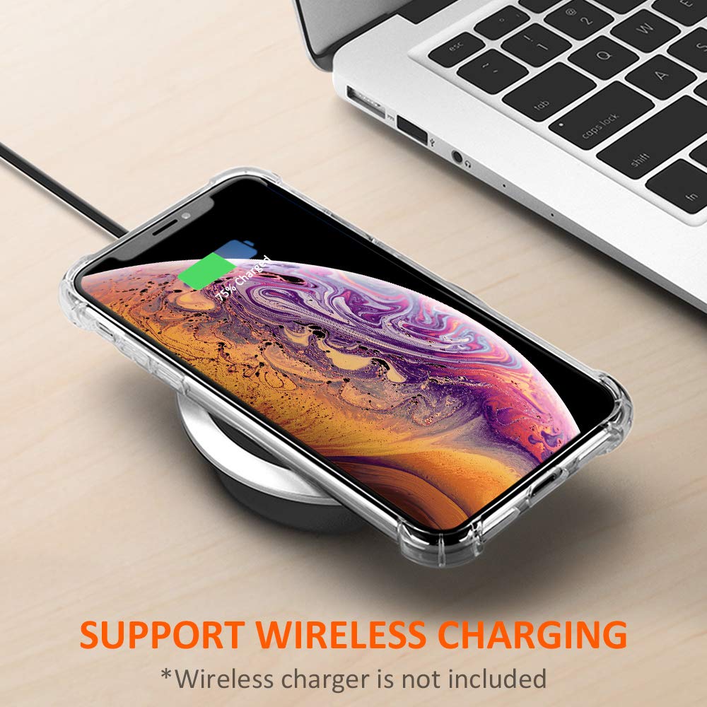 Clear Case For iPhone X Shockproof Silicone Protective
