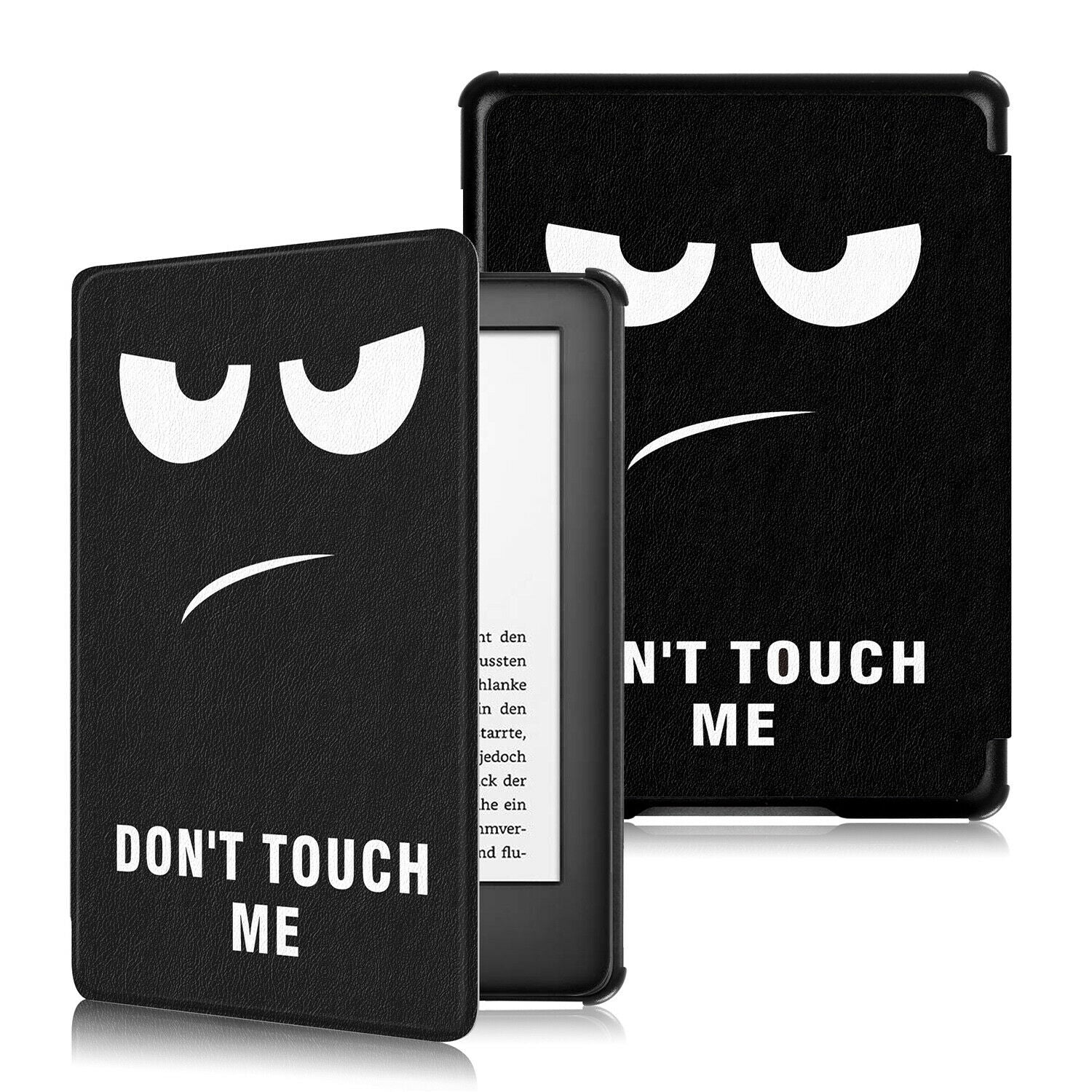 For New Amazon Kindle 2019 10th 6" Inch Case Smart Flip Leather Back Slim Cover-Don't Touch Me