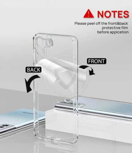 For Galaxy S21 FE Case Heavy Duty Shockproof Clear Cover