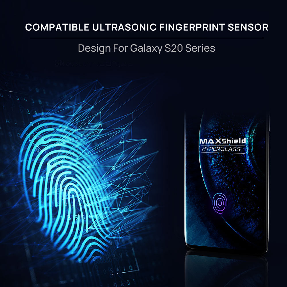 MAXSHIELD OPPO FIND X2 Pro Screen Protector Tempered Full Cover UV Glass