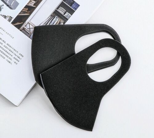 3Pcs Anti-Dust Masks Unisex Black Value Pack Face Mask Cycling Mouth Mask Muffle