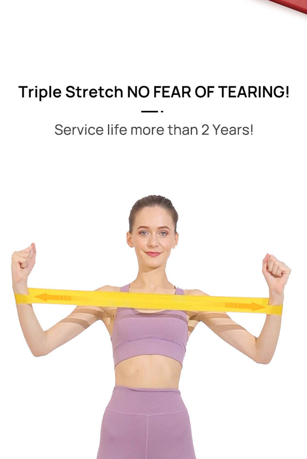 Resistance Bands Power Heavy Strength Exercise Fitness Gym Crossfit Yoga AU