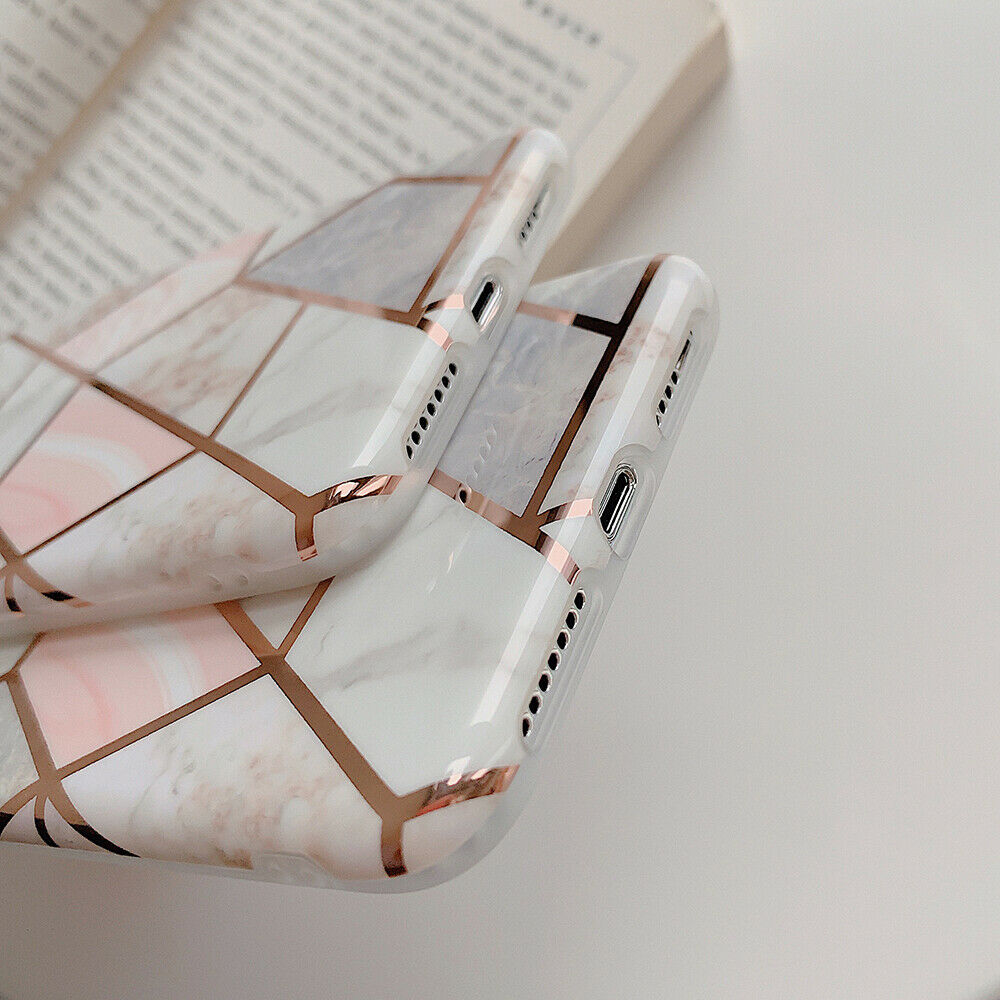 iPhone XS Case Shockproof Tough Marble Soft Cover for Apple