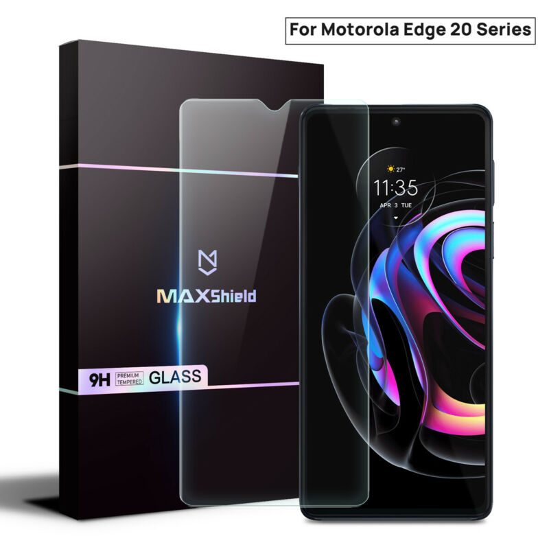 For Motorola Edge 20 Pro Fusion 5G Full Cover Tempered Glass Screen Protector