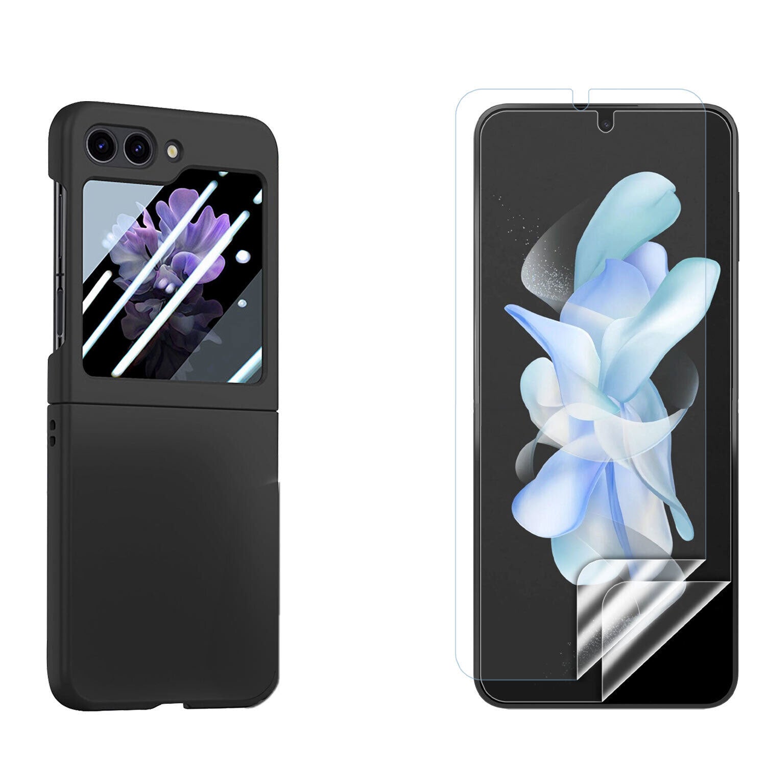 For Samsung Galaxy Z Flip Fold 5 4 5G Case Shockproof Rugged Ring Holder Cover