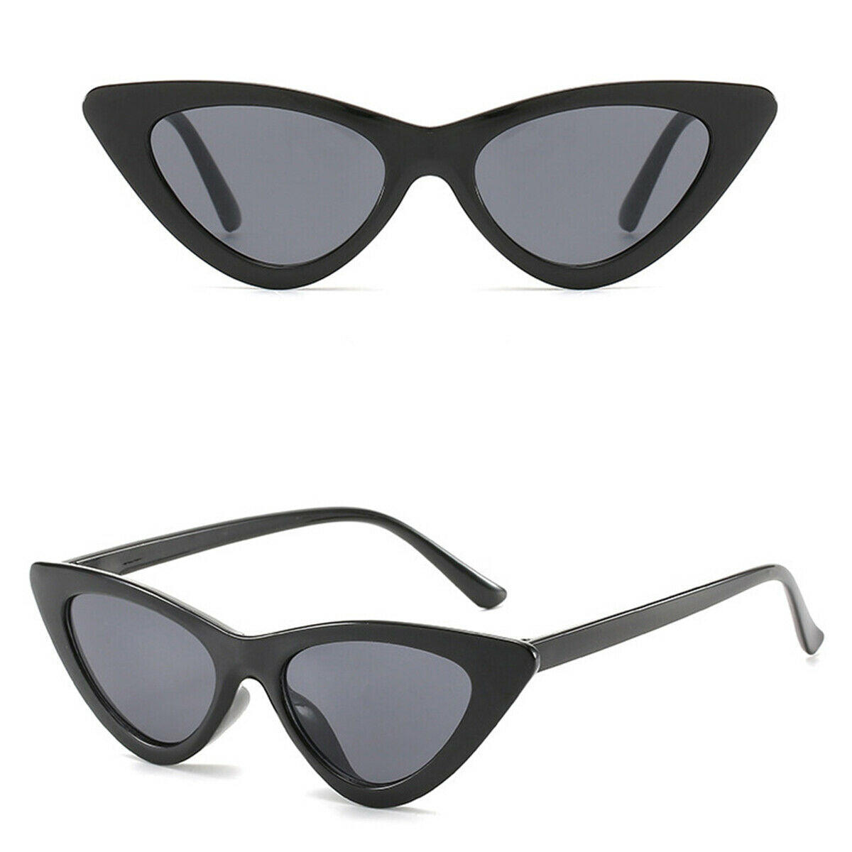 Vintage Retro Vintage Cat Eye Sunglasses Fashion Women Rapper Unisex Goggles