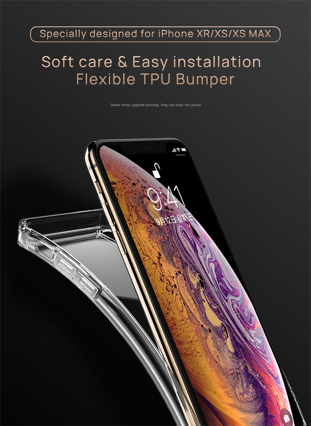 iPhone 8 Plus Thin Soft Silicone Case Cover