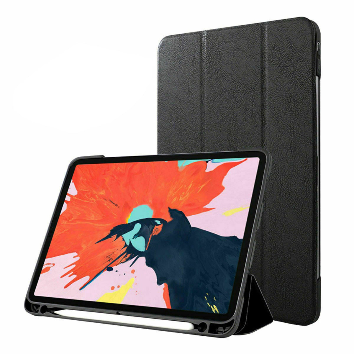 iPad Pro 2021 11 Inch  Leather Case Cover Pencil Charging