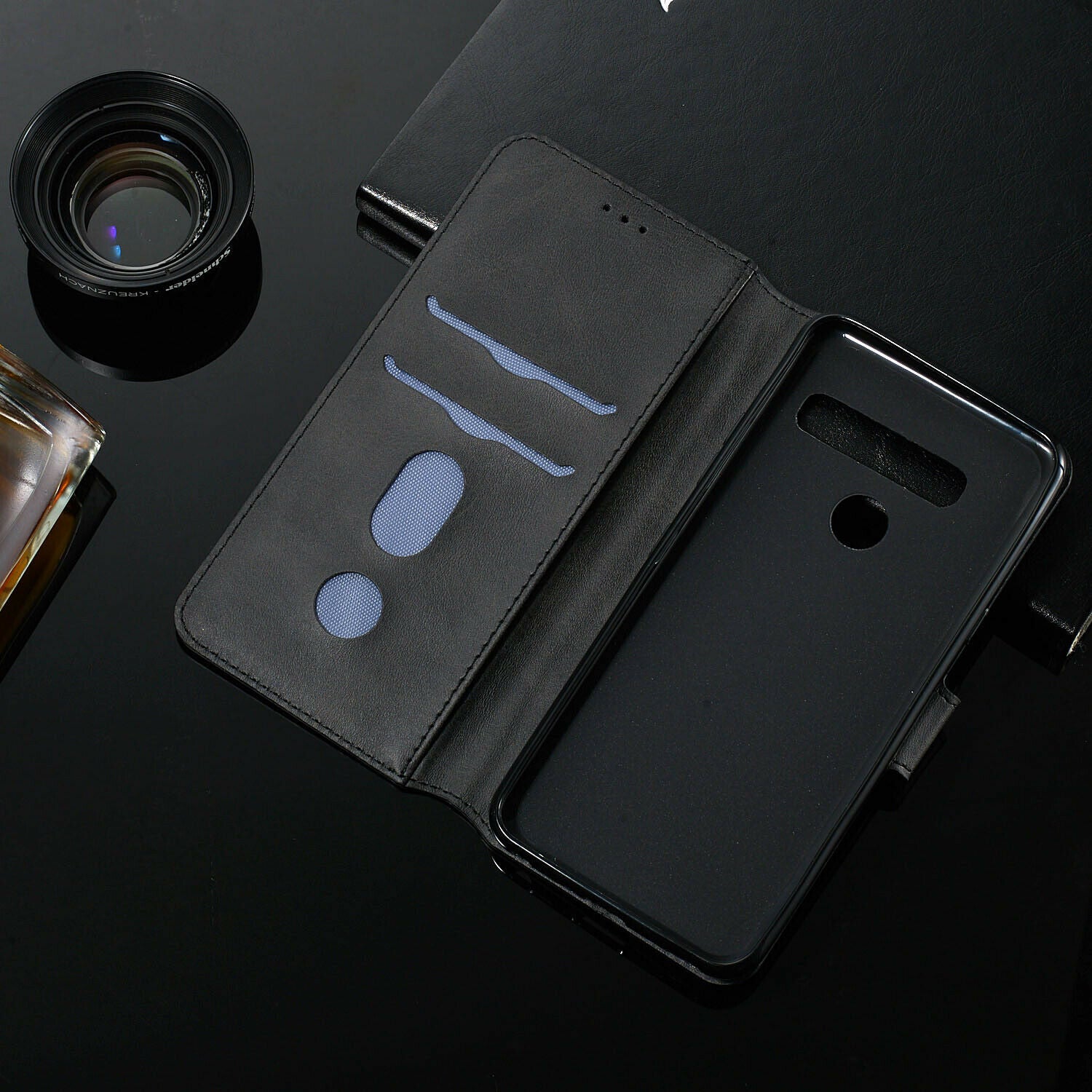 For LG  V30  Luxury Wallet Leather Case Card Slots Cover