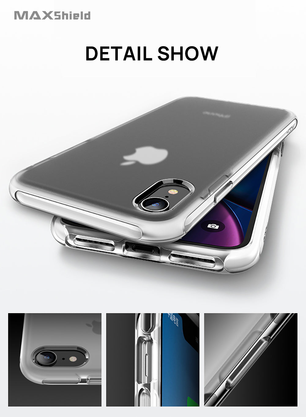 iPhone 7  Clear Matte Soft TPU Case Cover