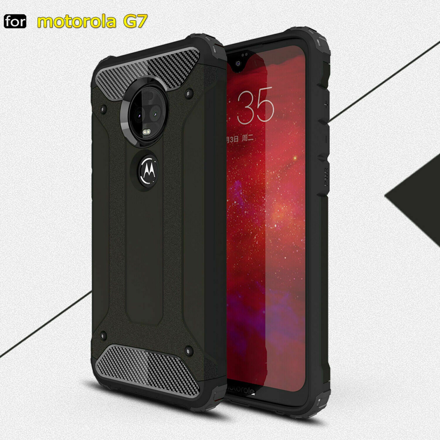 Motorola Moto G5s Case, Rugged Heavy Duty Case Cover