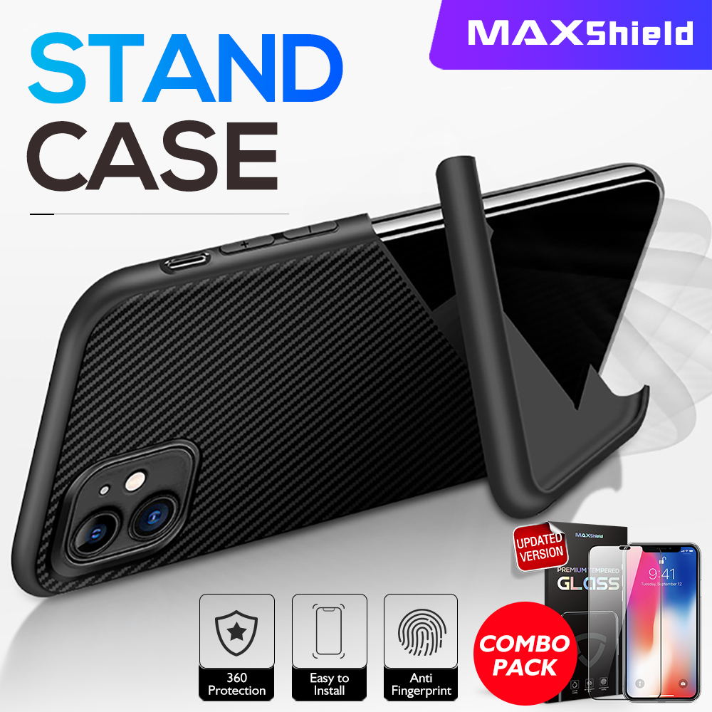 Origami PU Leather Stand Shockproof Sim Case for iPhone XS MAX