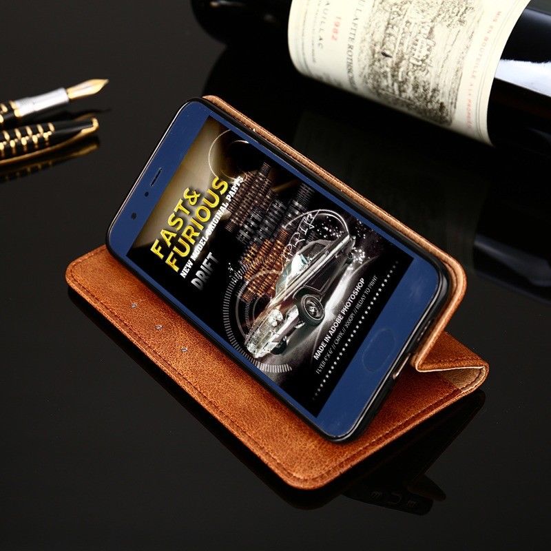 Luxury Leather Wallet case cover for LG G7 ThinQ