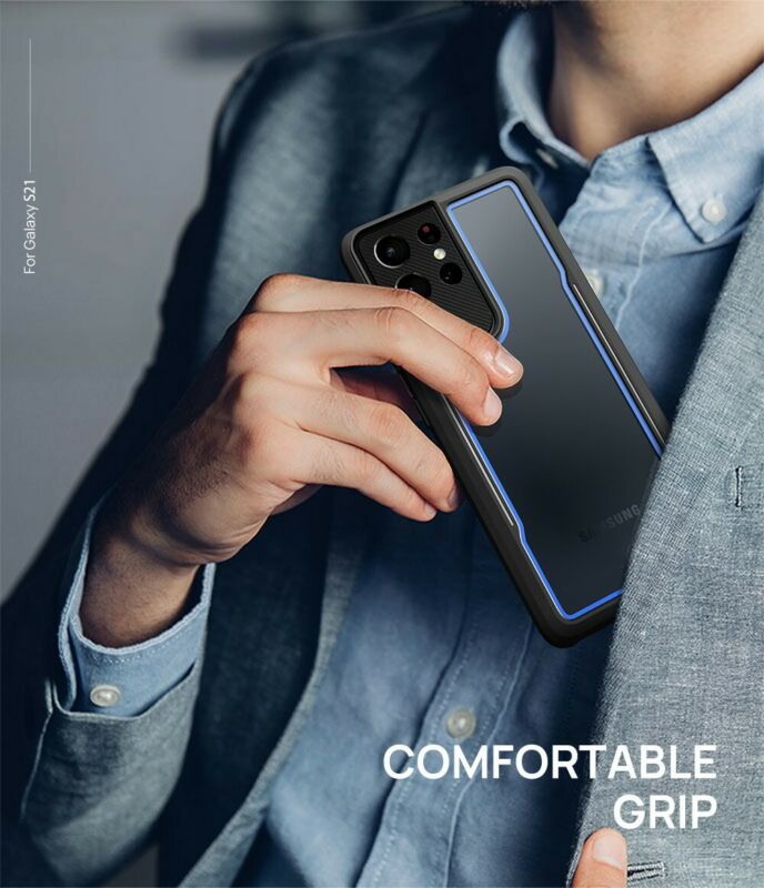 For Samsung Galaxy S21 5G Case Heavy Duty Shockproof Clear Slim Cover