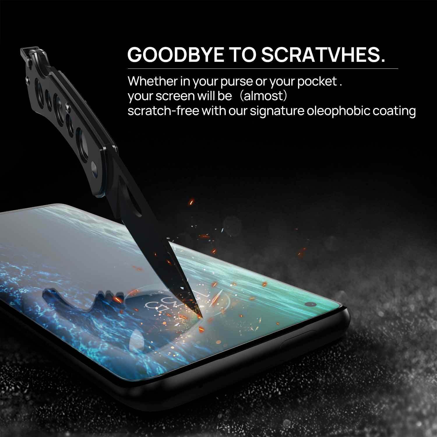 For Motorola Moto Edge 5G 9H UV Full Coverage HD Tempered Glass Screen Protector