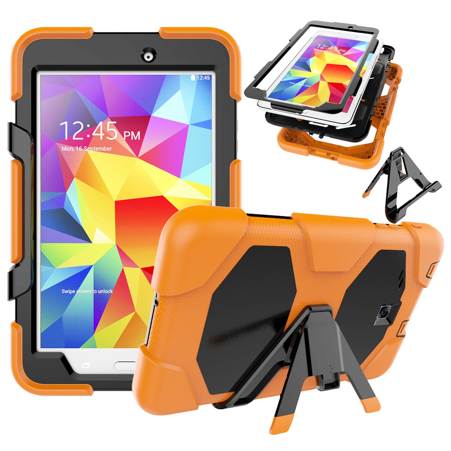 Heavy Duty Shock Proof Case Cover Samsung Galaxy iPad Pro 12.9''