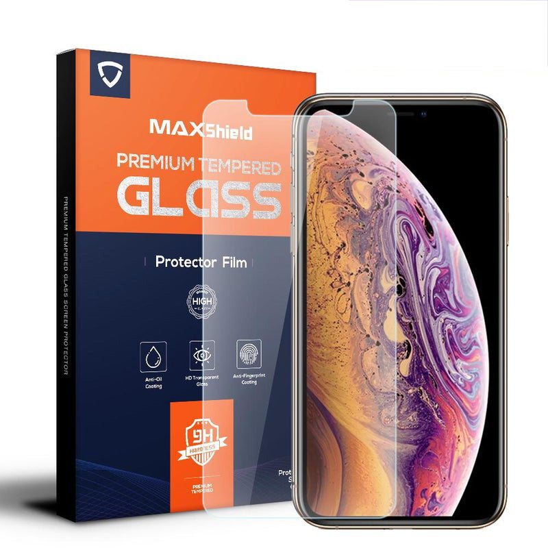 Apple iPhone XI 11 Case, GLASS SCREEN PROTECTOR, MAXSHIELD PROTECTOR