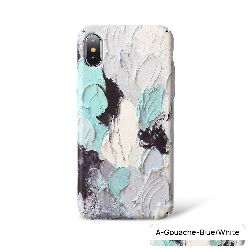 iPhone XS Case Pattern Shockproof Thin Soft Silicone Tough Cover