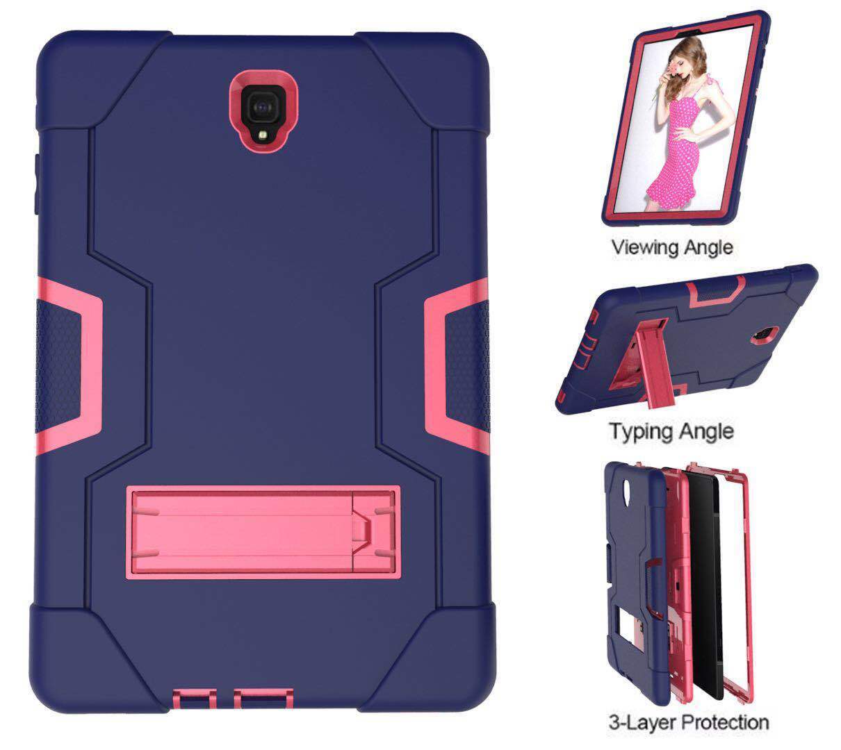 Samsung Galaxy Tab S4 10.5 T830 T835 Heavy Duty Case Shockproof Bumper Cover