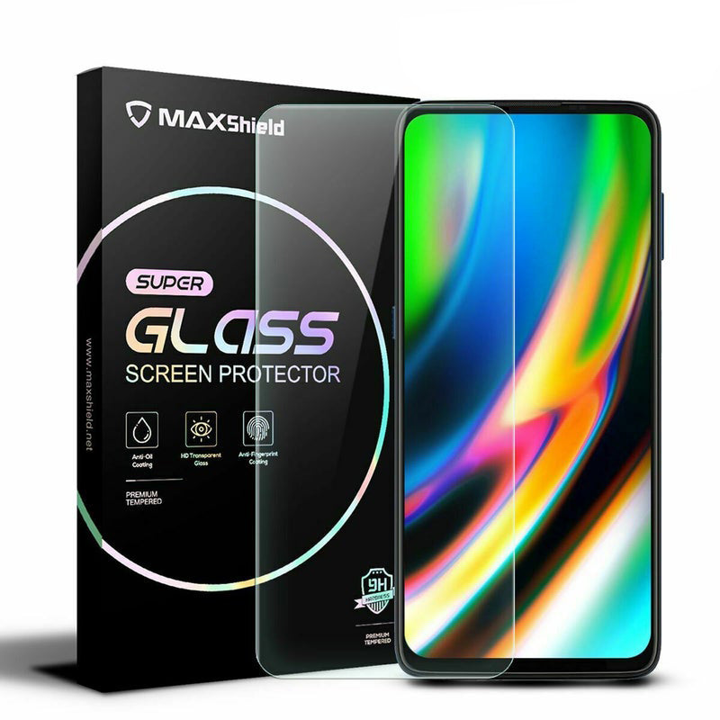 For Motorola Moto G9 Plus Tempered Glass Screen Protector