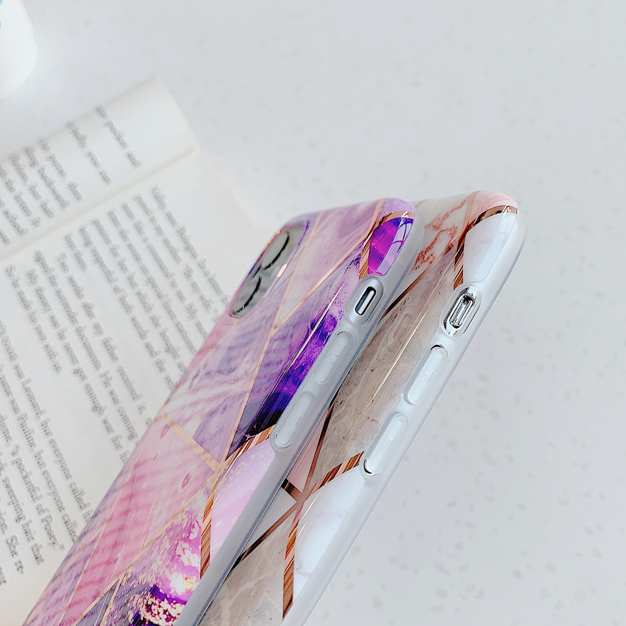 iPhone XI 11 Case Soft TPU Case Marble Shockproof Silicone Gel Cover