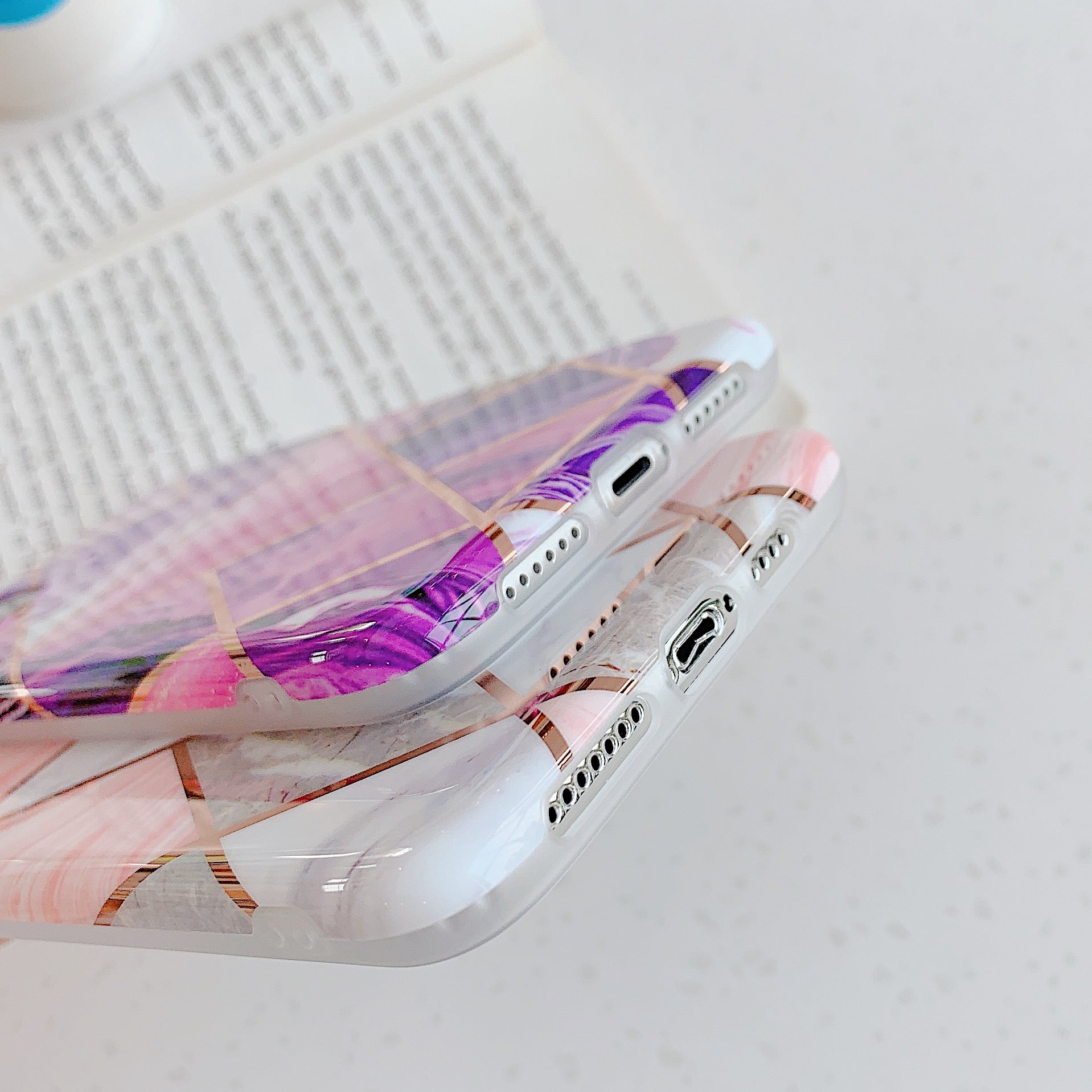 iPhone XI 11 Pro Max Case Soft TPU Case Marble Shockproof Silicone Gel Cover