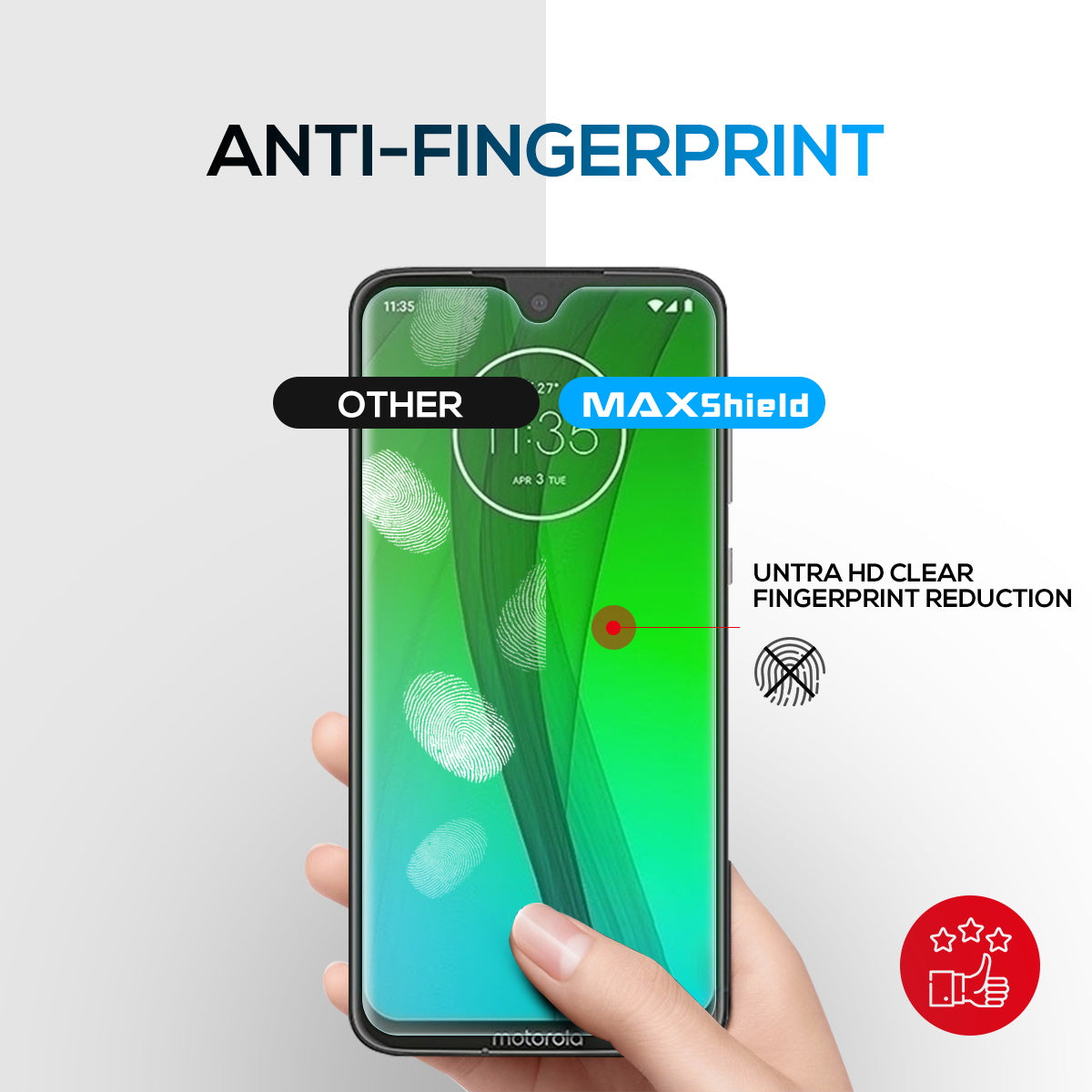 2X Motorola Moto G6 Play Tempered Glass Screen Protector