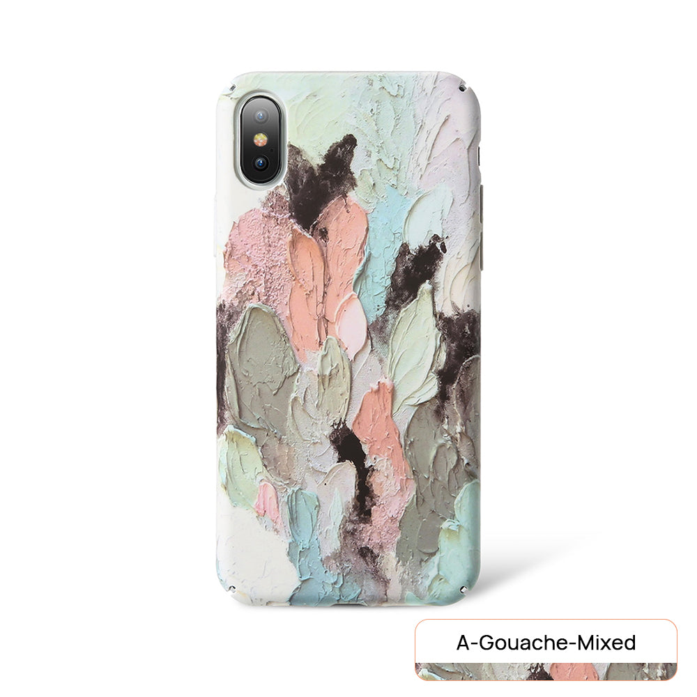 iPhone X Case Pattern Shockproof Thin Soft Silicone Tough Cover