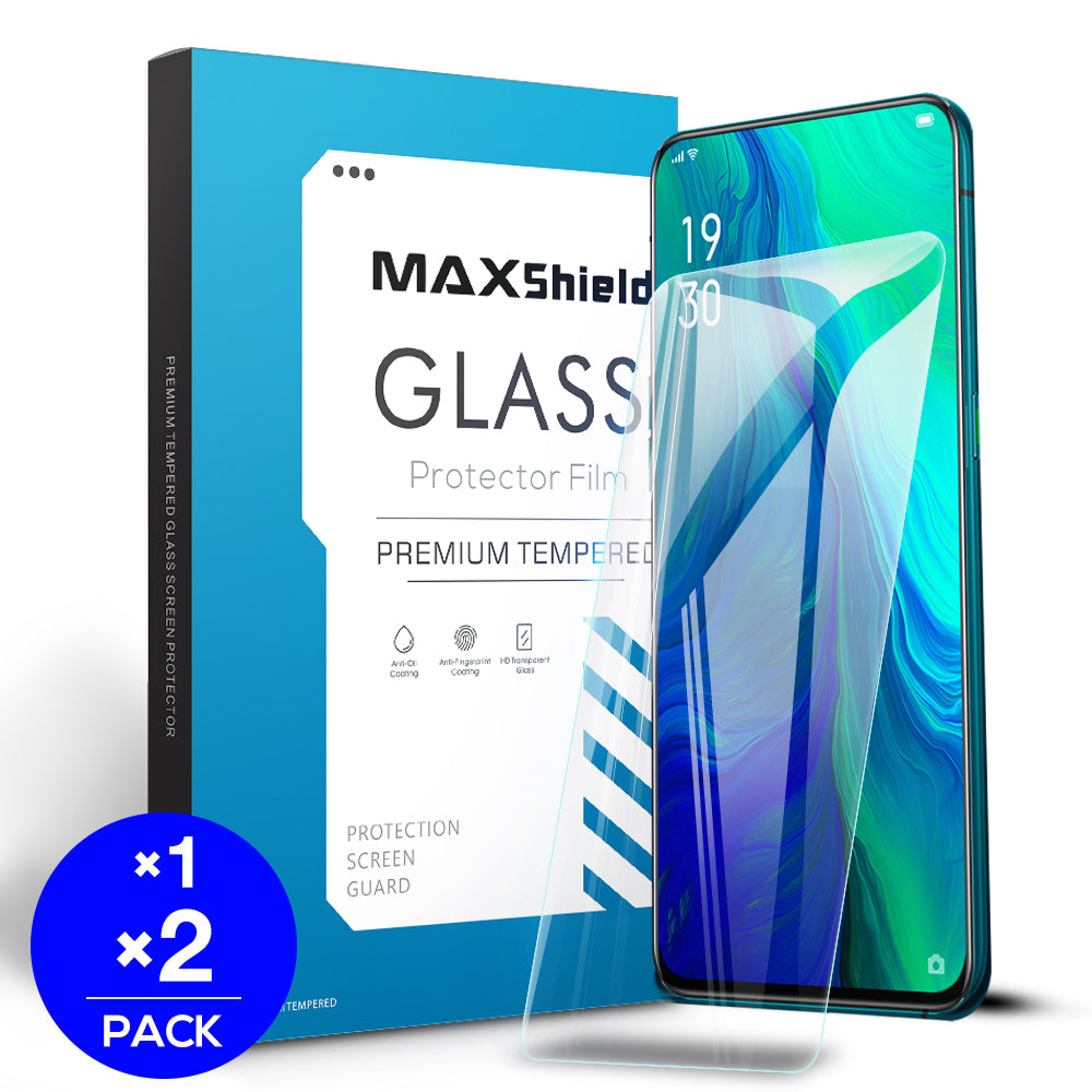 MAXSHIELD OPPO Reno 10X Zoom Full Adhesion Tempered Glass Screen Protector