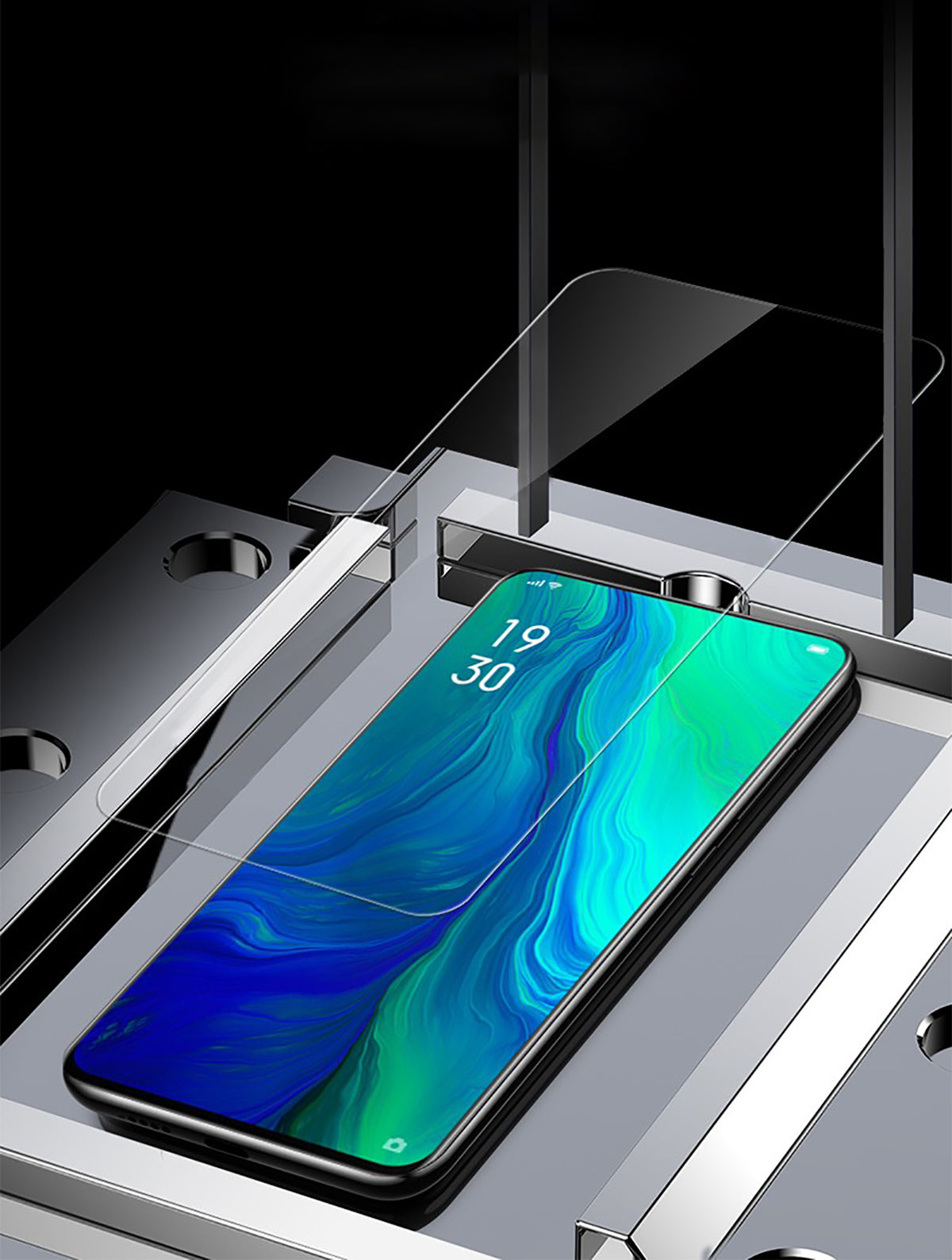 MAXSHIELD OPPO Reno 10X Zoom Full Adhesion Tempered Glass Screen Protector