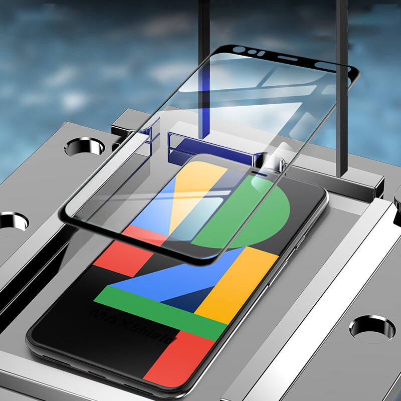 Google Pixel 4 XL MAXSHIELD Full Cover Premium Tempered Glass Screen Protector