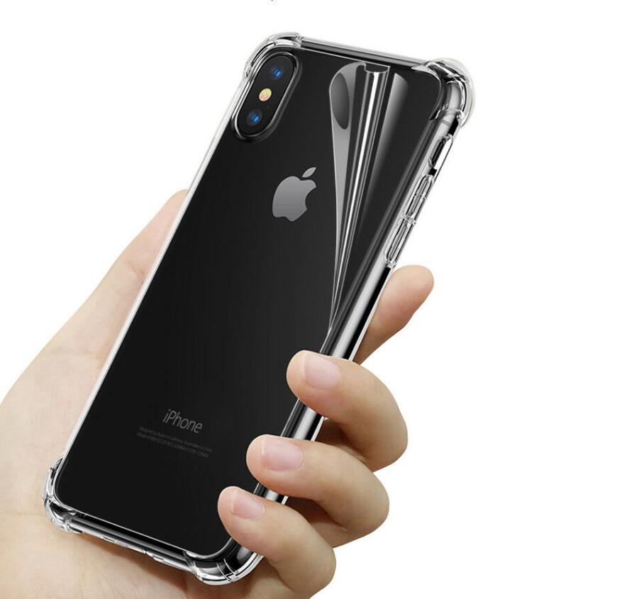 iPhone XR Ultra Clear Shockproof Bumper Back Case Cover